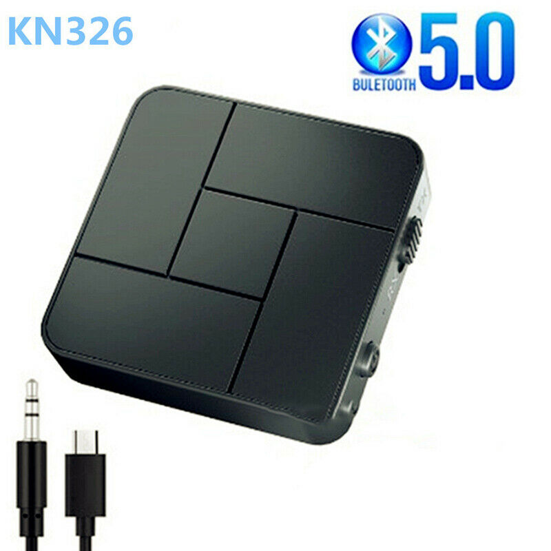 Bluetooth 5.0 Audio Receiver Transmitter 3.5MM Aux USB Stereo Wireless AdaptBDA
