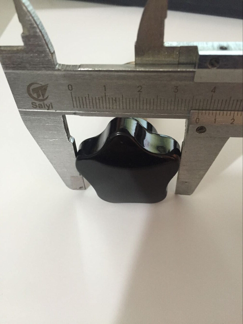 2Lots 10mm Dia Threaded 40mm Diameter Plastic Star Head Clamping Knob