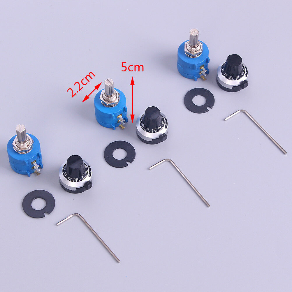 3590S-2-502L5K Ohm BOURNS Rotary Wirewound Precision Potentiometer Pot 10turn WF