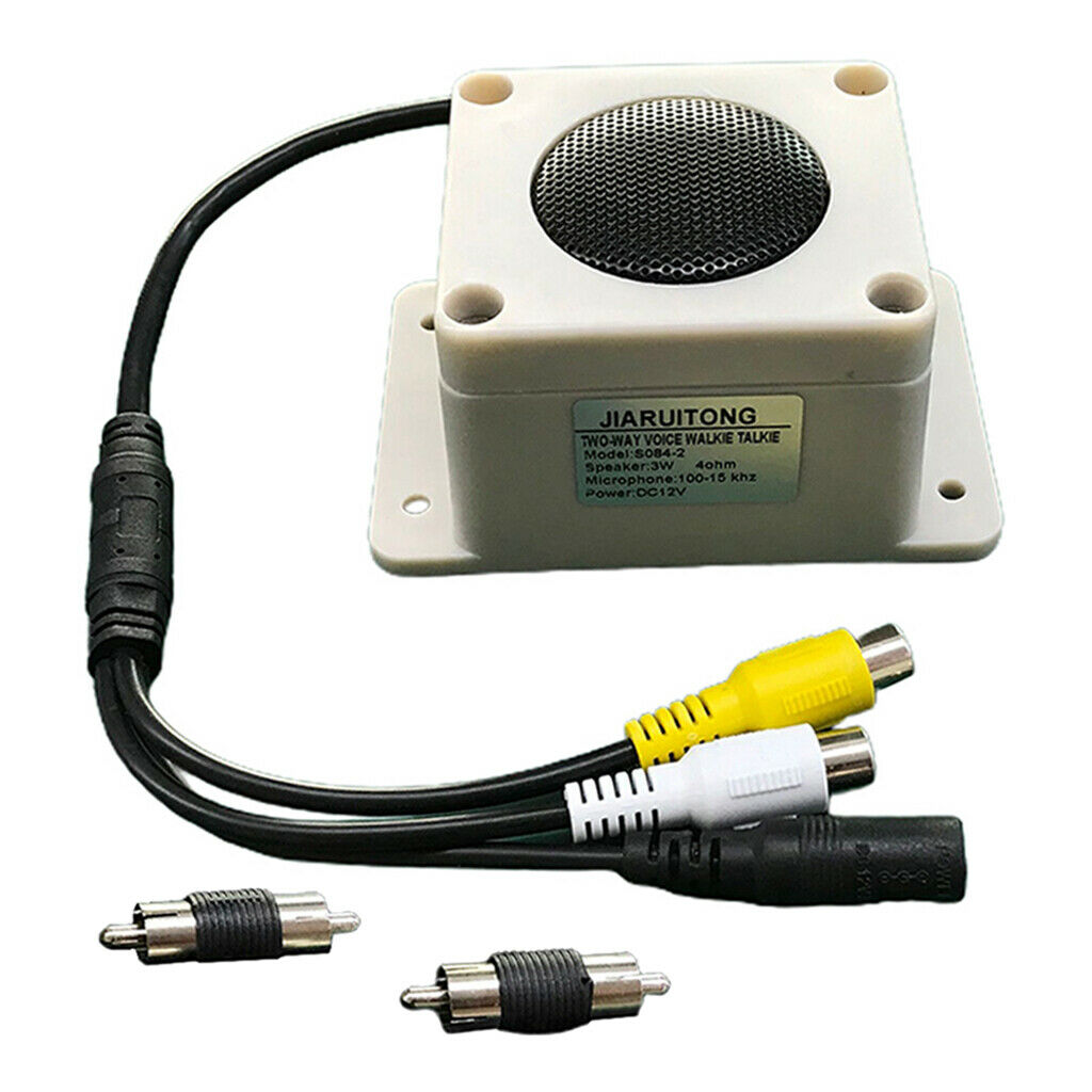 IP66 Waterproof 12V Outdoor Microphone Speaker Audio Port Speaker for Camera