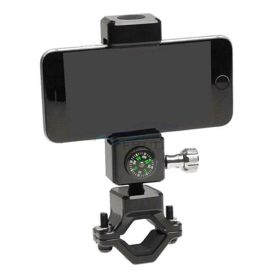 3-IN-1 LED Light Bicycle&Motorcycle 360°Rotation Phone Holder For Mobile Phones