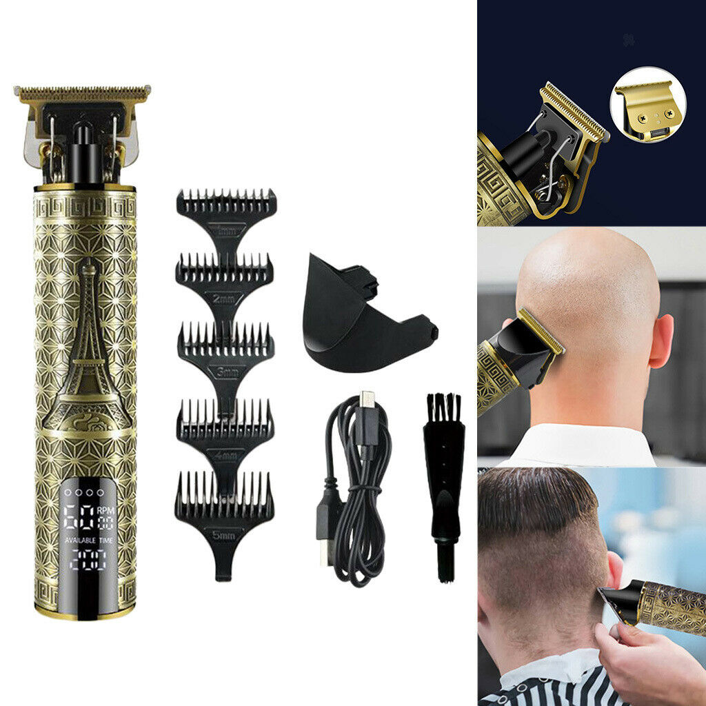 Rechargeable/Cordless Hair Trimmer Clipper T-outliner Hair Clippers Kit