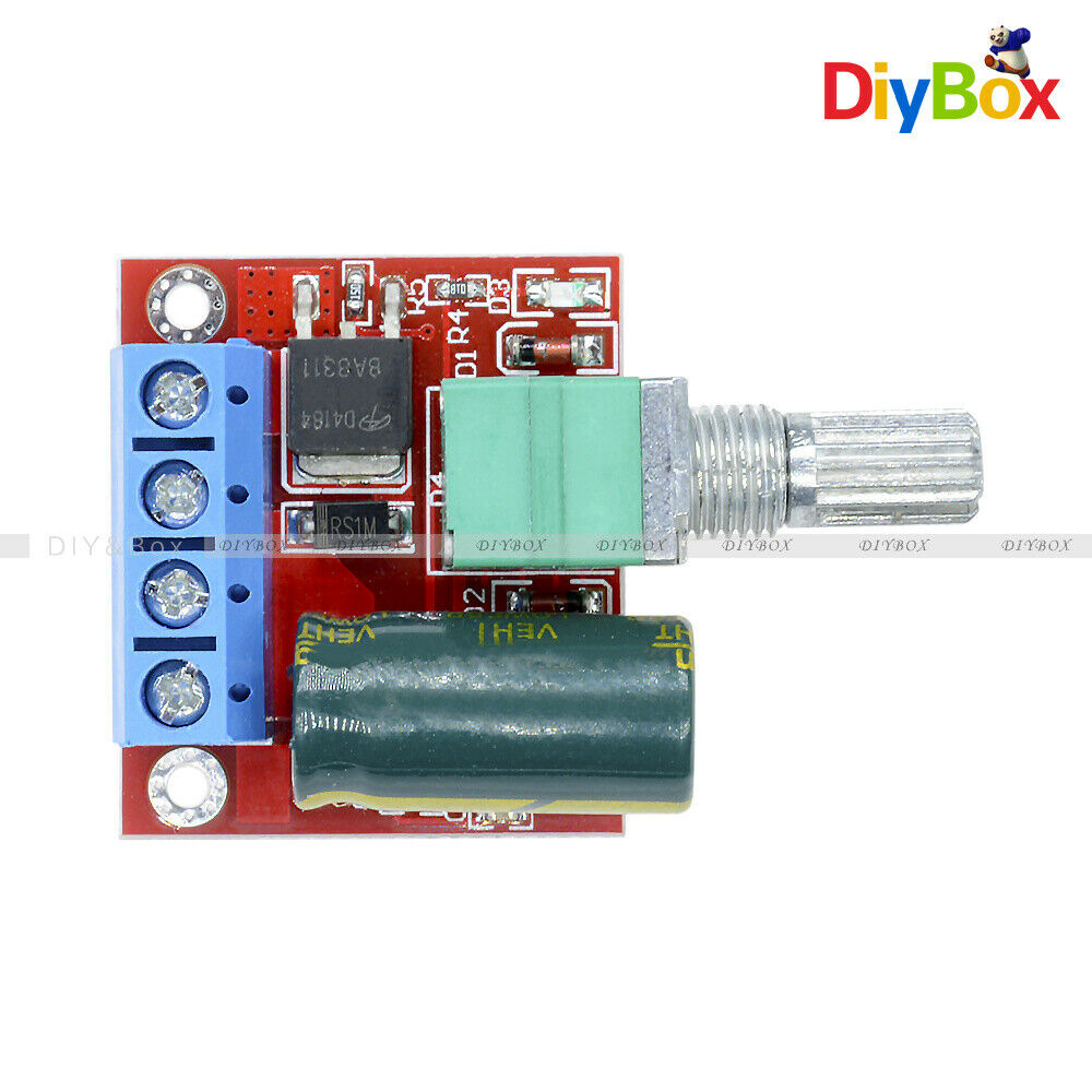 [2PCS] 4.5V-35V 0-5A 20khz LED PWM DC Motor Controller Speed Regulation Dimmer