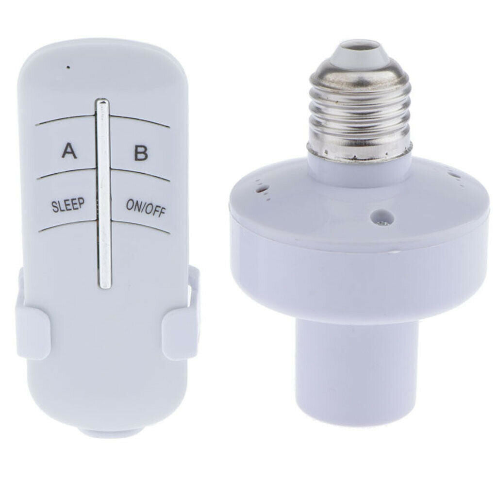 E27 Remote Control Lamp Head* Remote Control E27 Lamp Holder Home Mall