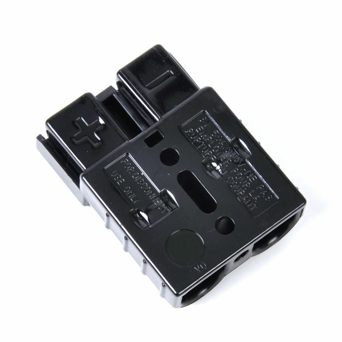 Black 4x Battery Quick Connector 50A 8AWG Plug Connect Disconnect Winch Trailer