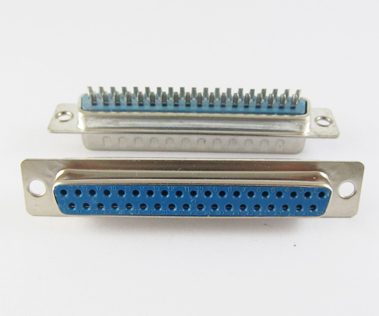 100pcs 2 Rows DB37 D-Sub 37pin Female Serial Port Solder Connector for PC Use