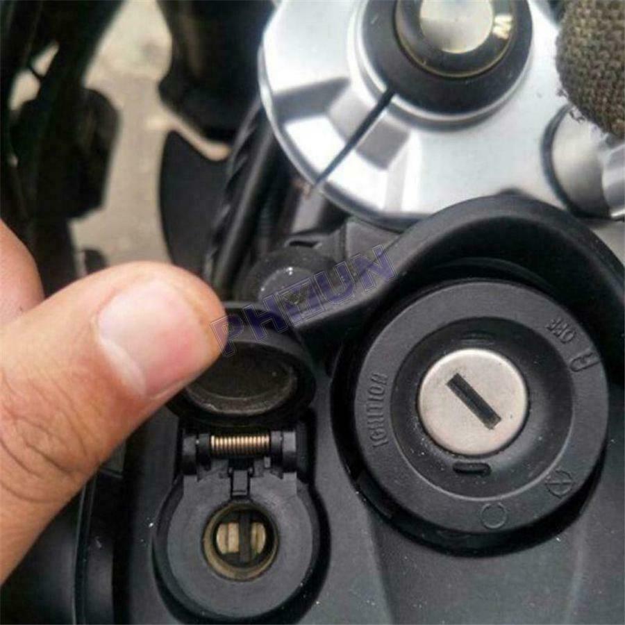 Motorcycle USB QC3.0 Type C Fast Charger Power Adapter For Hella/DIN BMW 12V-24V