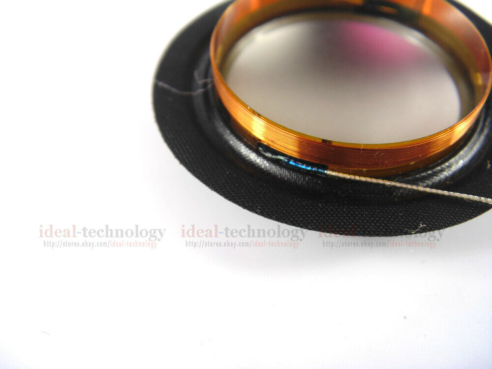 6pcs 25.4mm 25.5mm (1") silk+Titanium diaphragm dome Tweeters voice coil 1inch
