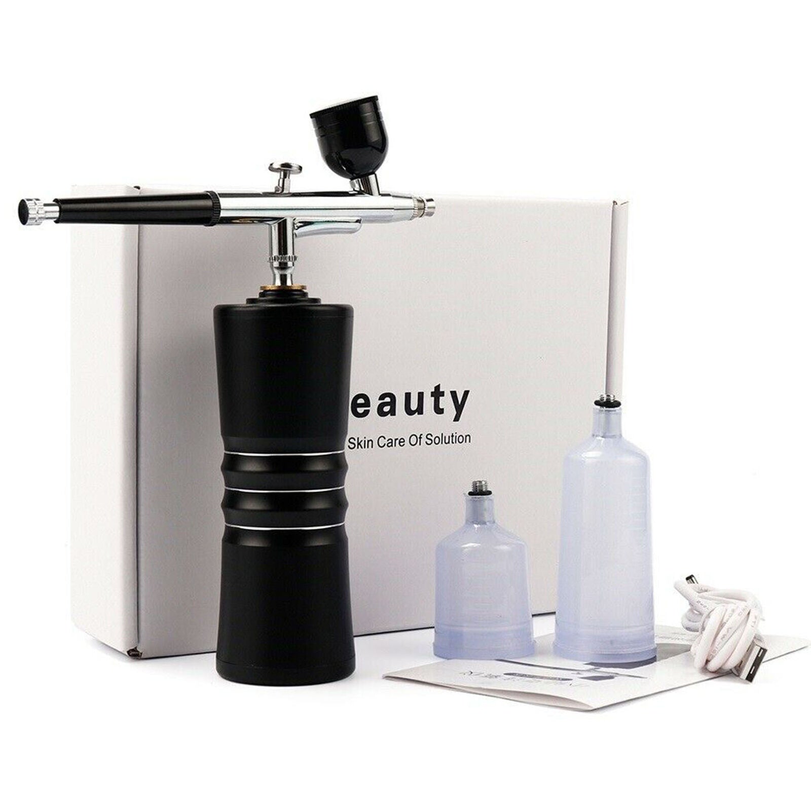 Mini Dual Action Air Brush Airbrush 0.3mm Spray Gun Compressor Paint Nail Art