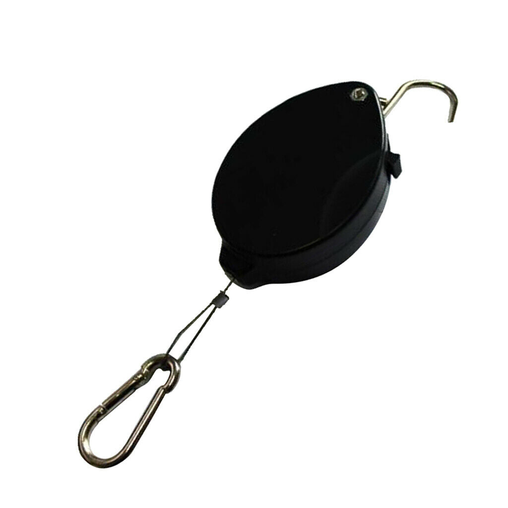Retractable Key Chain with Hook Steel Wire Rope 1.6m Widely use