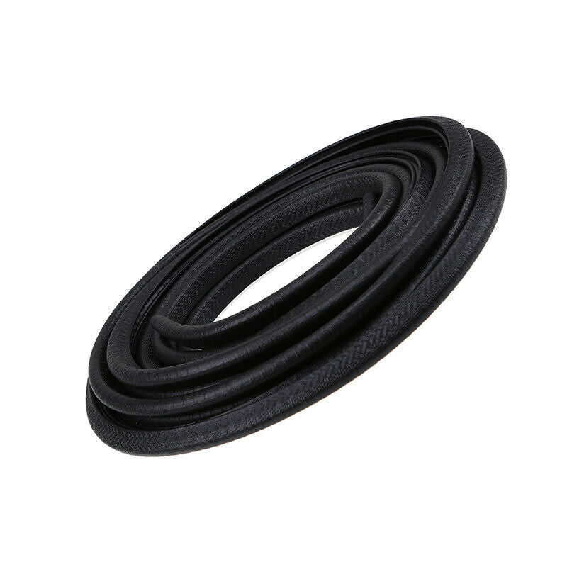 4.5m Car Door Edge Trim Molding Rubber Seal Strip Scratch Protector Decor Black