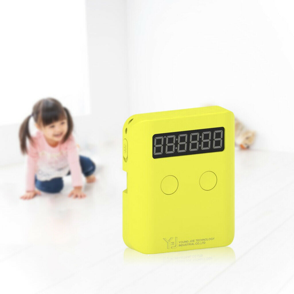 Timer Innovative Kids Toys High Speed Timer for Competition Yellow