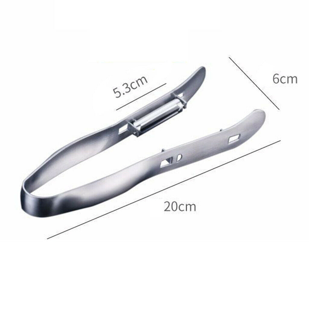 Stainless Steel Asparagus Carrot Parsnips Vegetables Peelers With 2