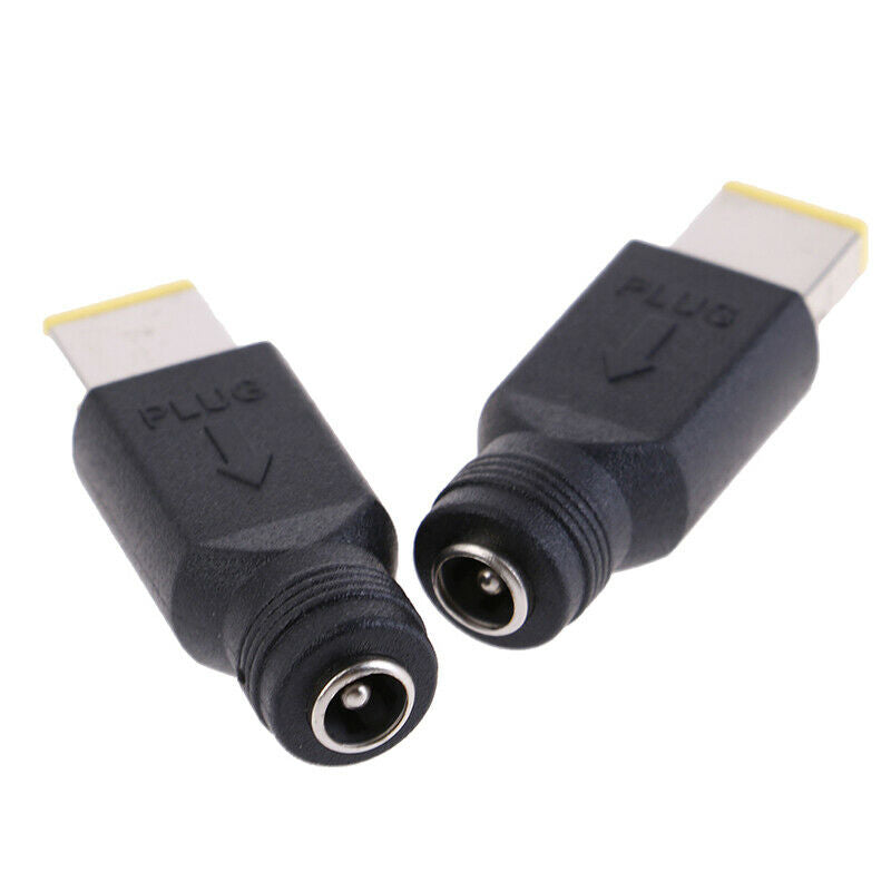 Round Jack to Square End Adapter for IBM Lenovo Thinkpad Laptop Power Cord 5 KX