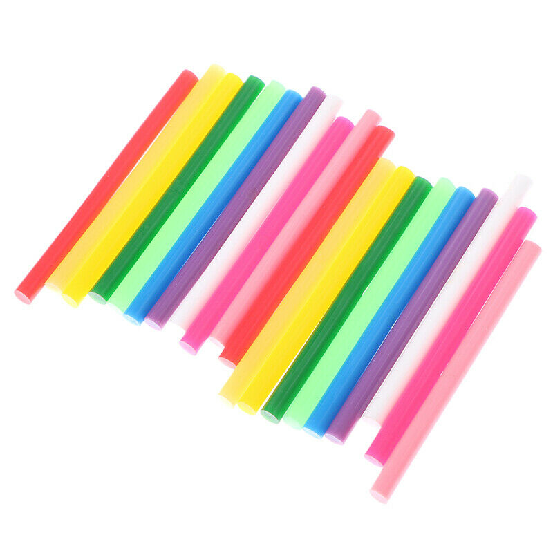 Mixed Colors Hot Silicone Sticks Hot Melt Adhesive Glue DIY Hot Melt Glue.l8