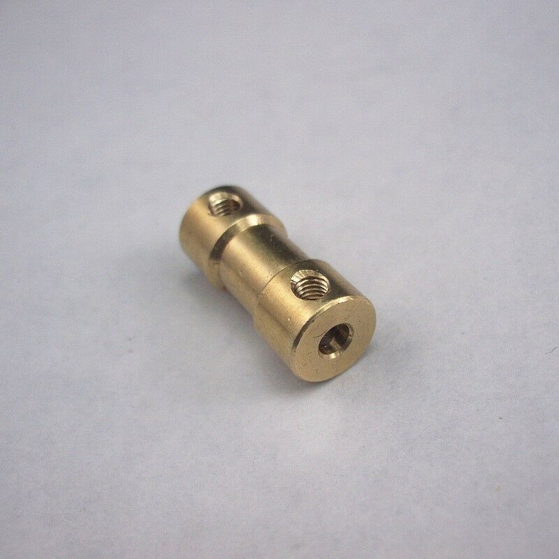 10pcs 3.17mm-5mm Brass coupling Shaft Motor Coupler Motor Connector Wrench+screw