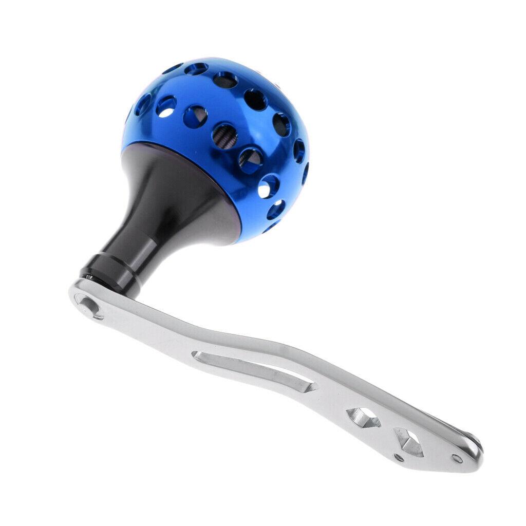 Baitcasting Reel Replacement Handles Lightweight Power Handles Blue
