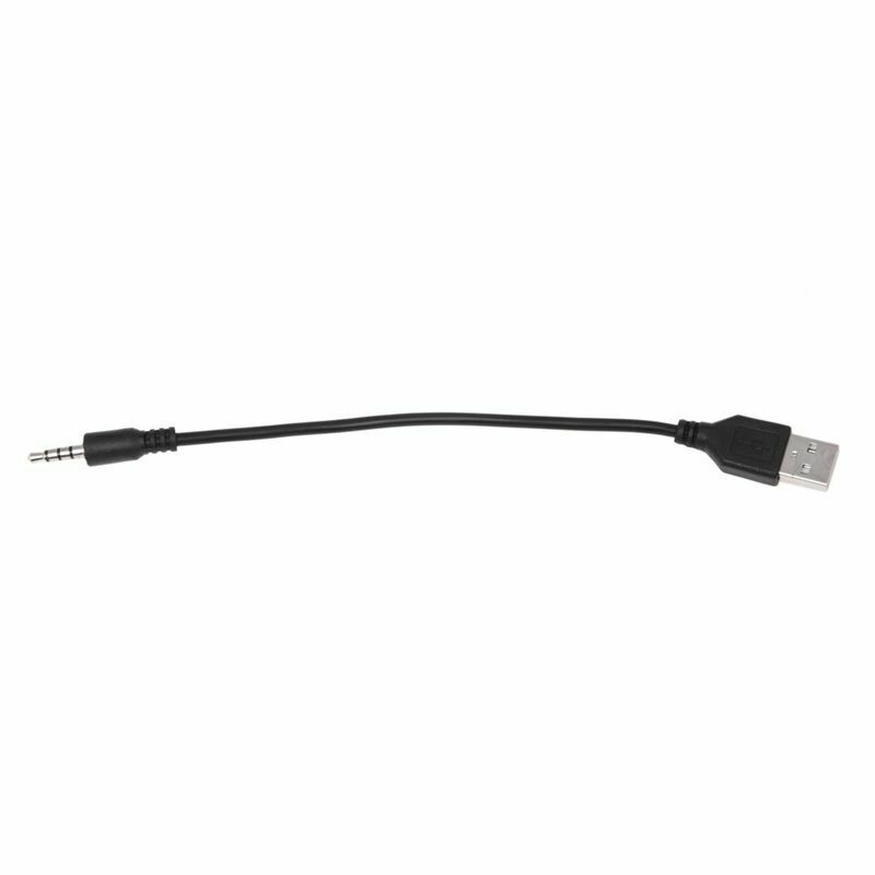 3.5mm Plug AUX Audio Jack to USB 2.0 Male Charger Cable Adapter Cord for Car MM8