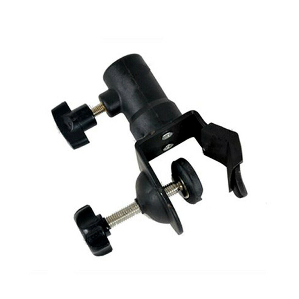 Photo Studio Light Stand Goose Neck Holder C Clamp Clip Flexible  Arm Reflec