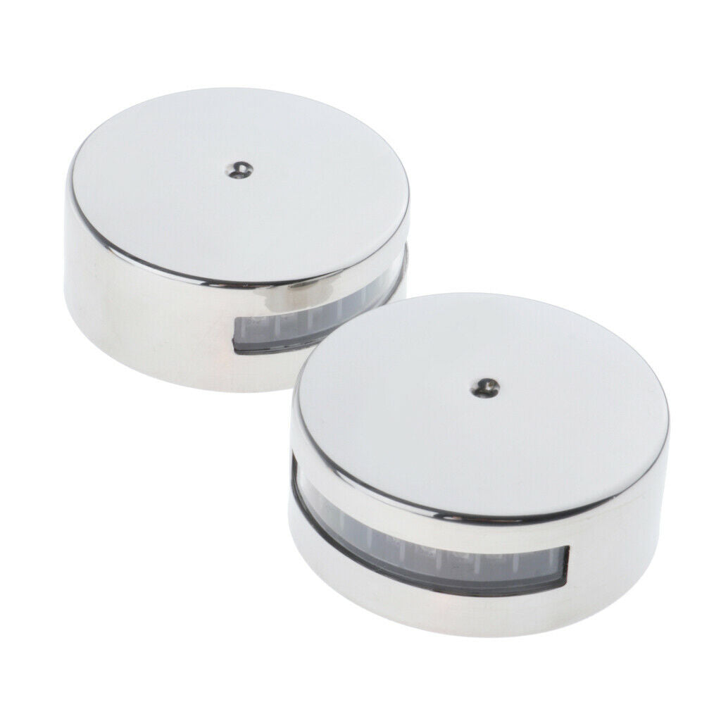 LED STAINLESS STEEL   CABIN DOME LIGHT - Marine/Boat/Caravan/RV Lamp 10-30V