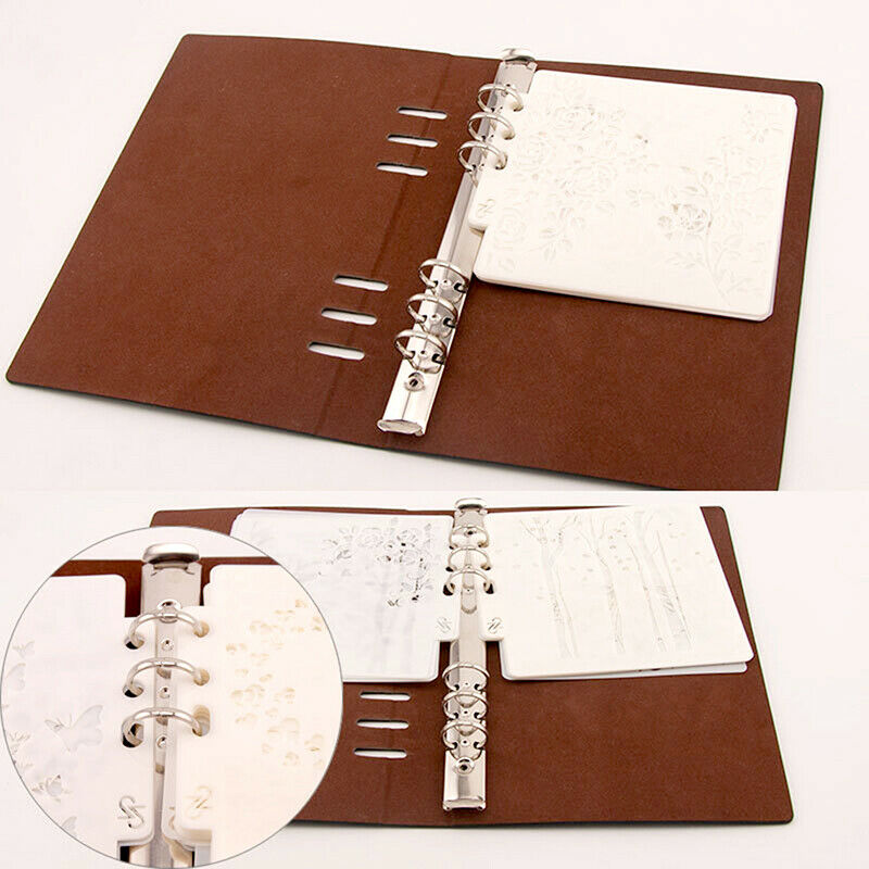 16X DIY Embossing Folders Plastic Template Die Cutting Scrapbooking Card Xmas BD