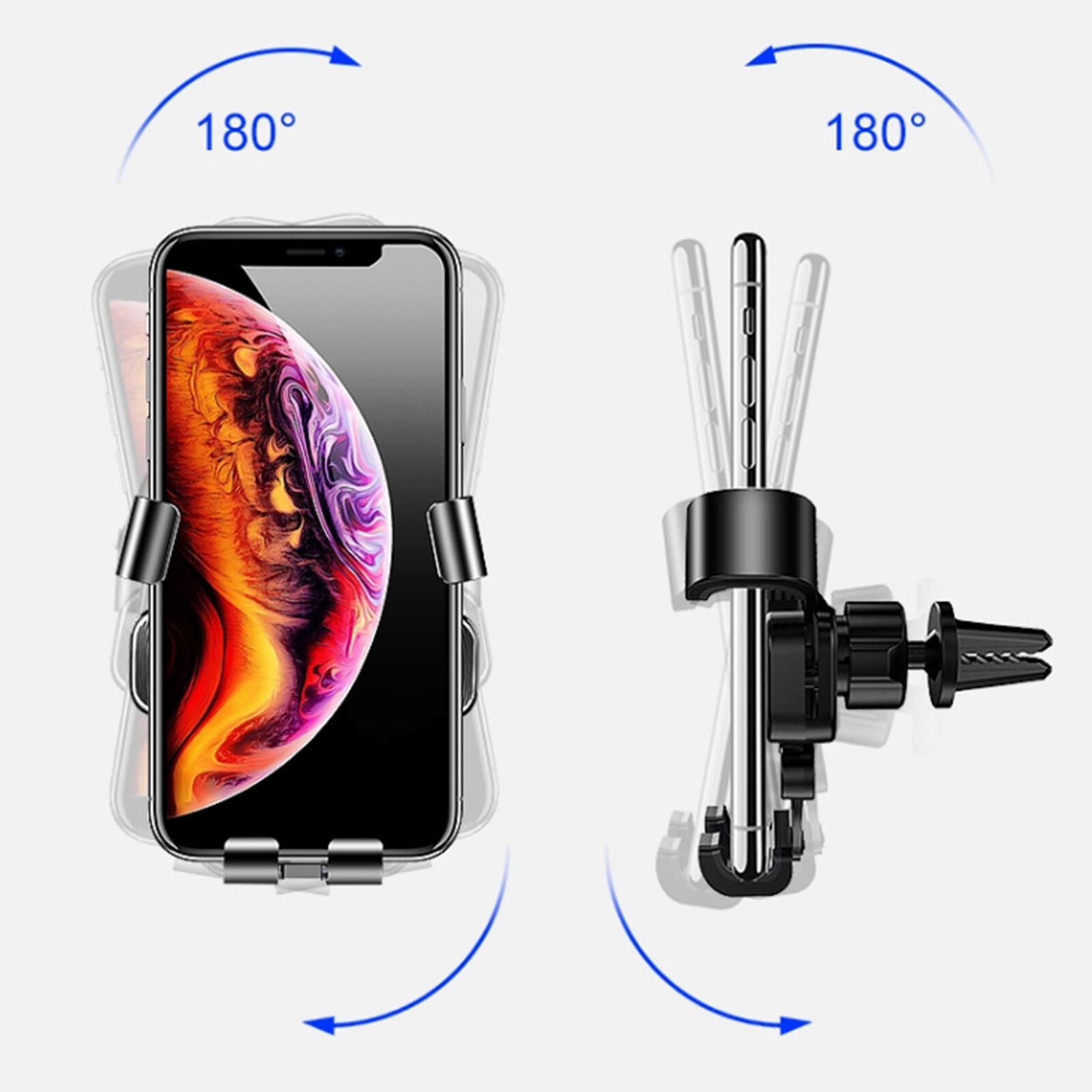 Universal Car Cell Phone Bracket Ventilation Ventilation Smartphone Car Holder