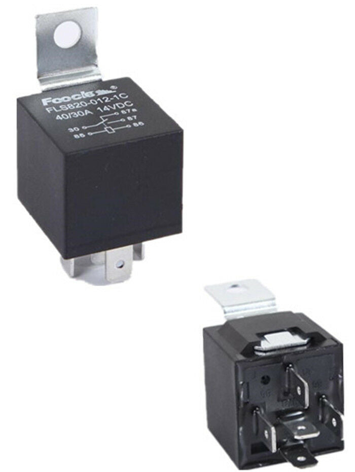 Hight Qulity 10 Pack 12V 30/40 Amp 5-Pin SPDT Style Electrical Relays
