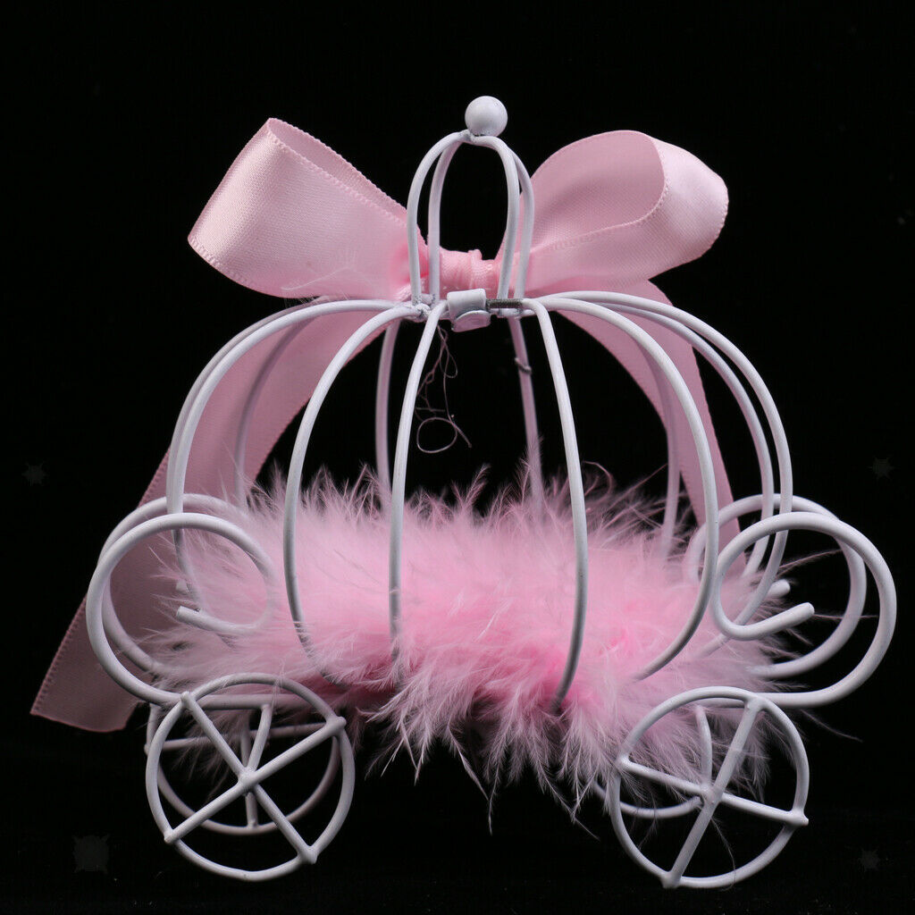 Princess Pink Carriage Candy Box for Christams Party Sweets