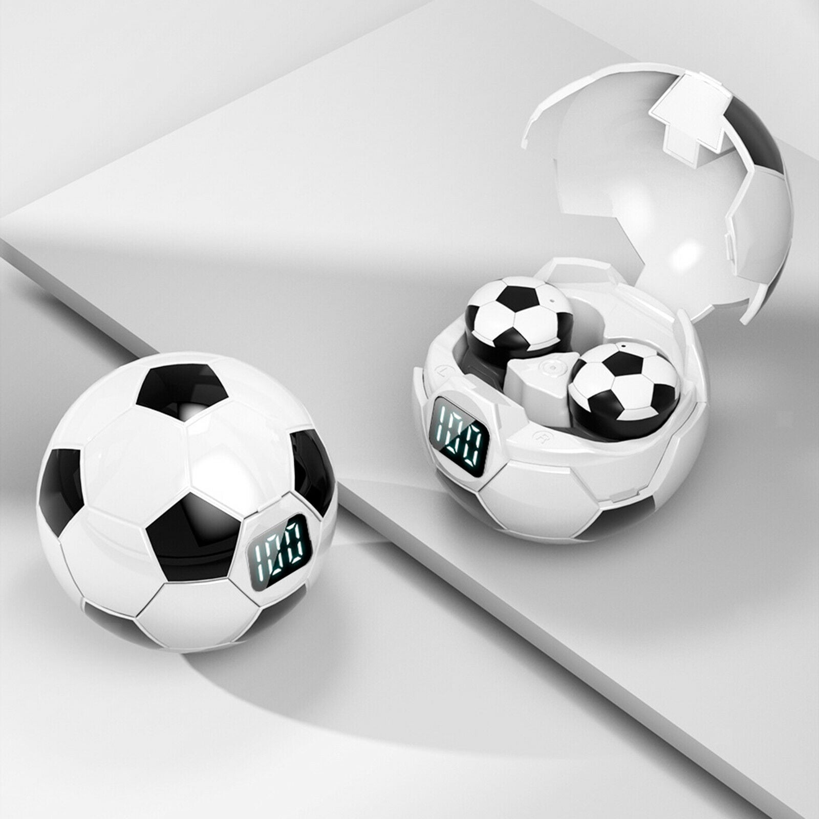 Football Headset Wireless Earphone Earbuds Stereo Headphones IPX7 Waterproof