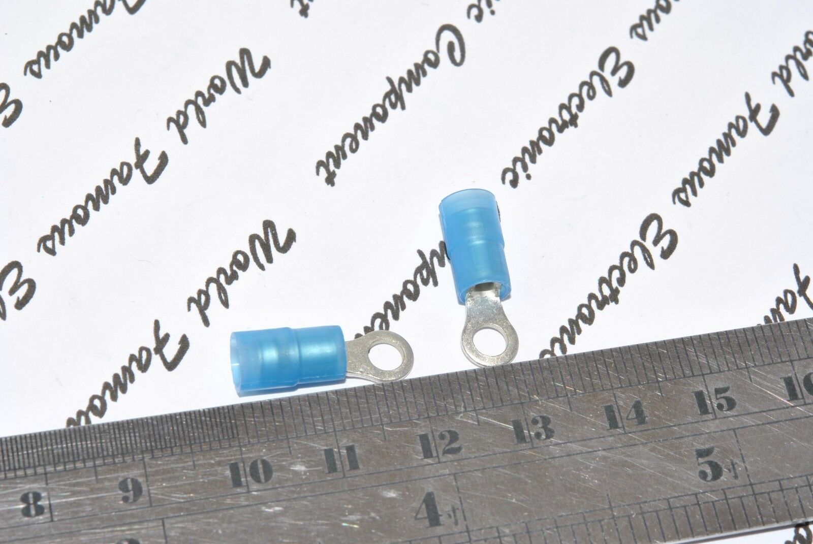 10pcs - PANDUIT PNF14-6RN-M STUD6 WIRE SIZE 18-14 PRESSURE TERMINAL CONNECTOR