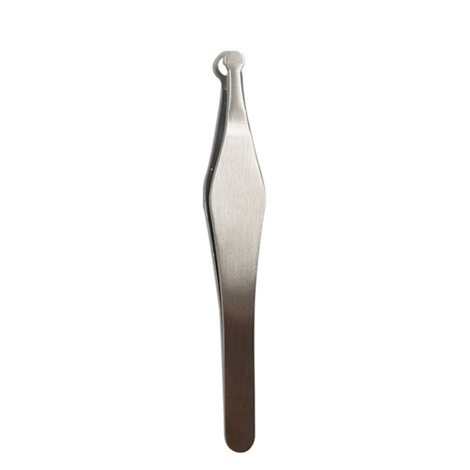 Universal Stainless Steel Nose Hair Tweezers Shaving Round Tip Safe Kit