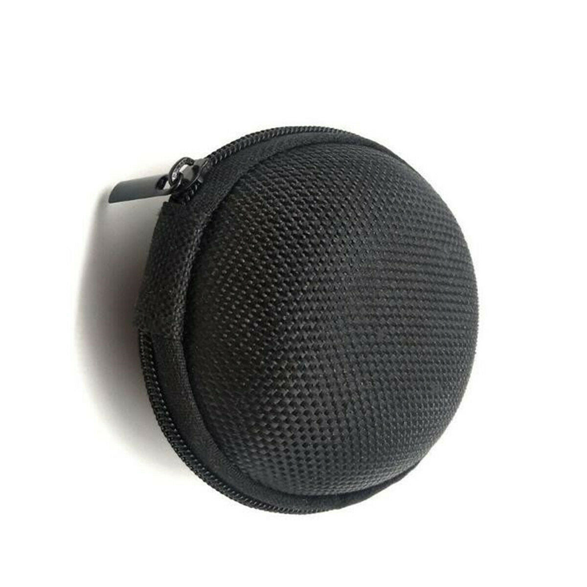 5pcs Portable Zipper Travel Round Watch Case Holder for  Wristwatch Protection