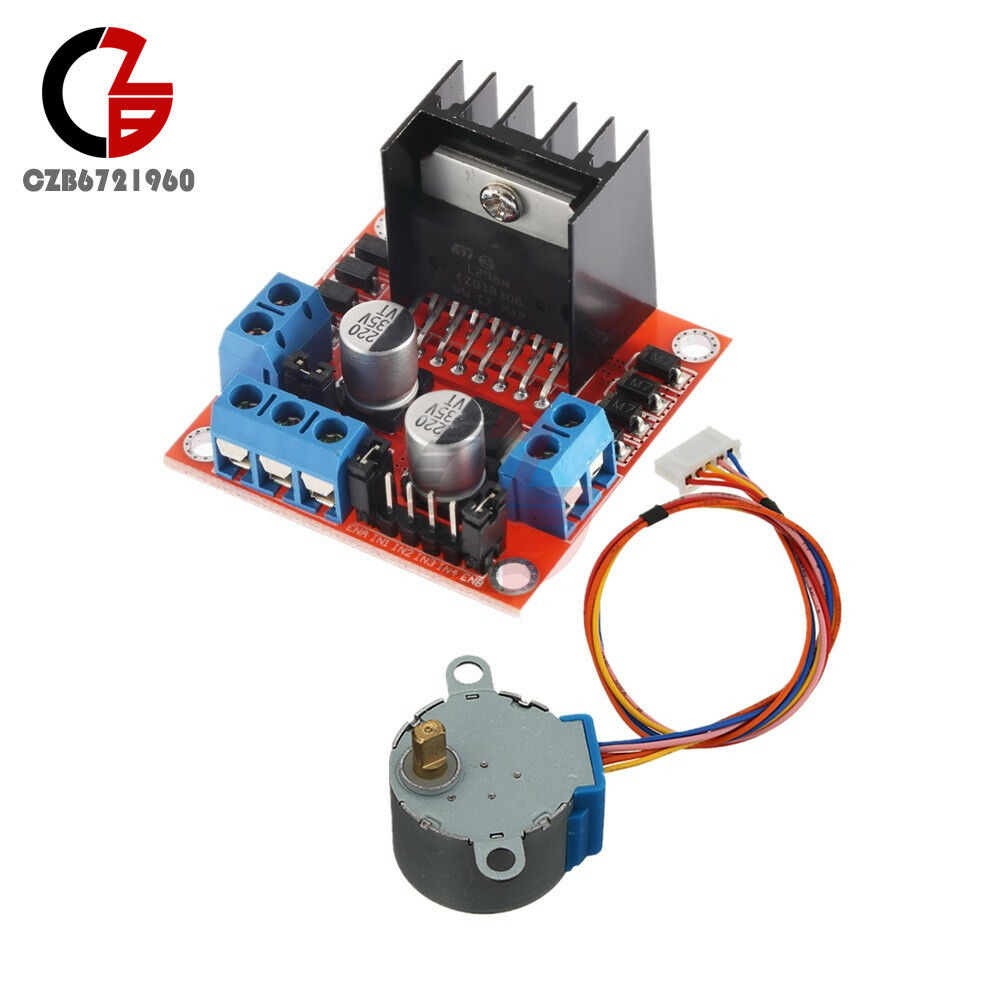 Stepper Motor Drive Module L298N Dual H Bridge DC+28BYJ-48 5V Stepper Motor