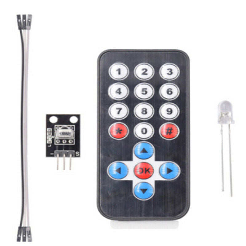 1Set Infrared Remote Control Module Wireless IR Receiver Module DIY Kit HX1838