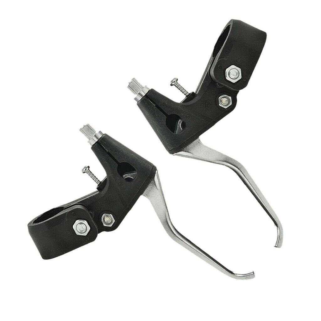 1 Pair Left Right Mountain Bicycle Hand Brake Lever Replacement 22mm Dia