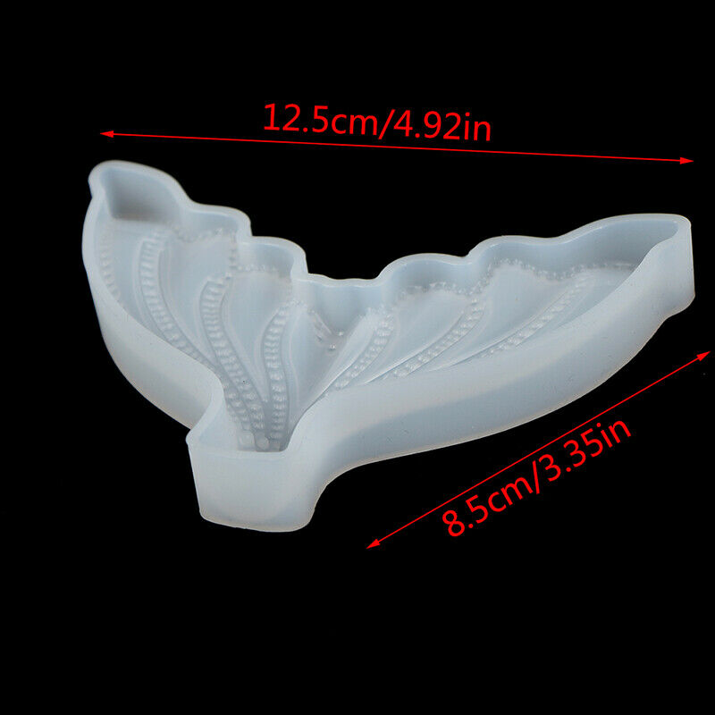 Fairy Mermaid Tail Scale Silicone Fondant Mould Beach Animal Cake Icing Mold XC