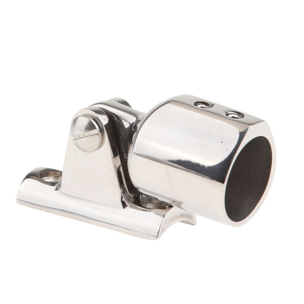 Boat Deck Hinge Bimini Top   Eye End Fittings Hardware 316 Stainless Steel