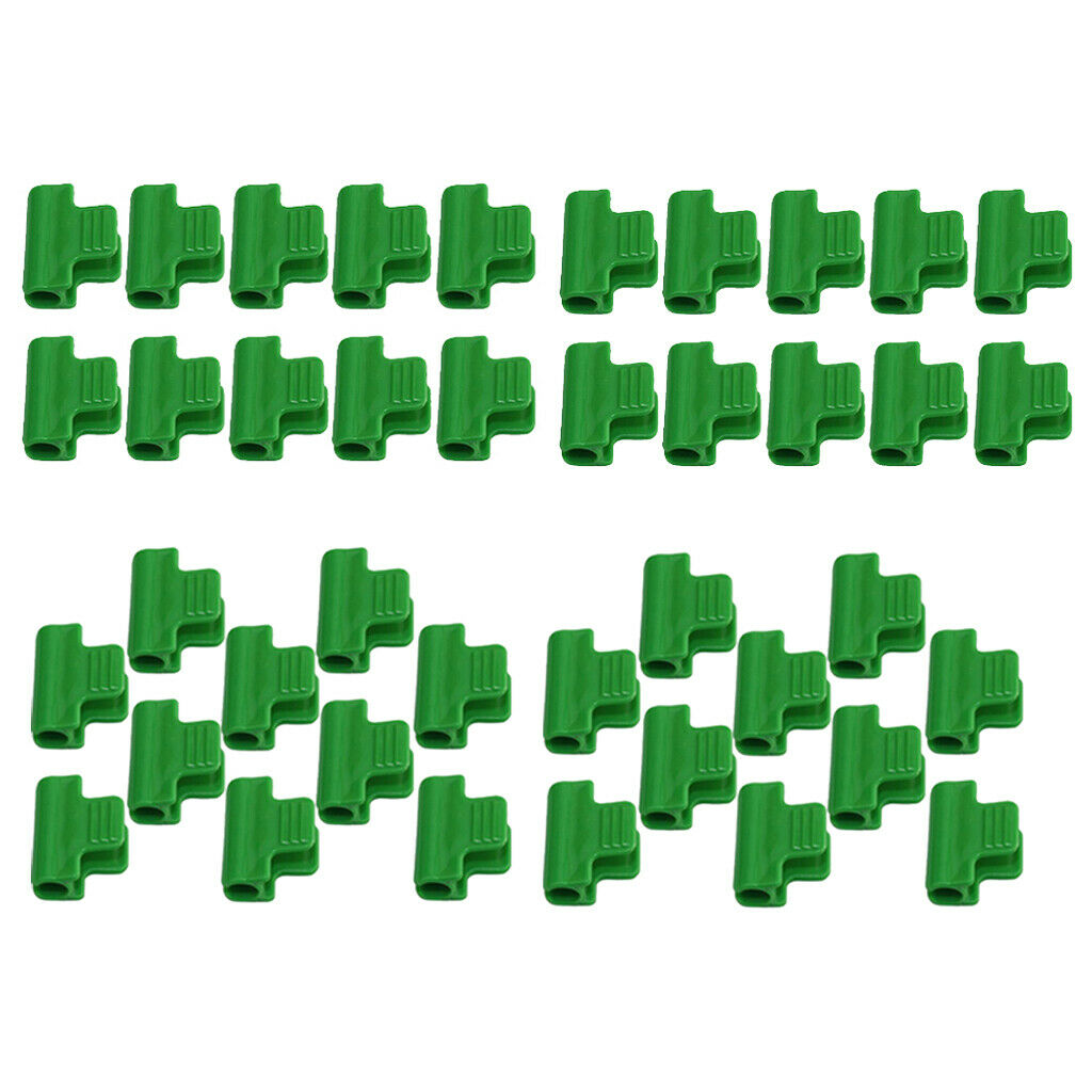 40pcs Tube Clamps For Sunshade Net Clips