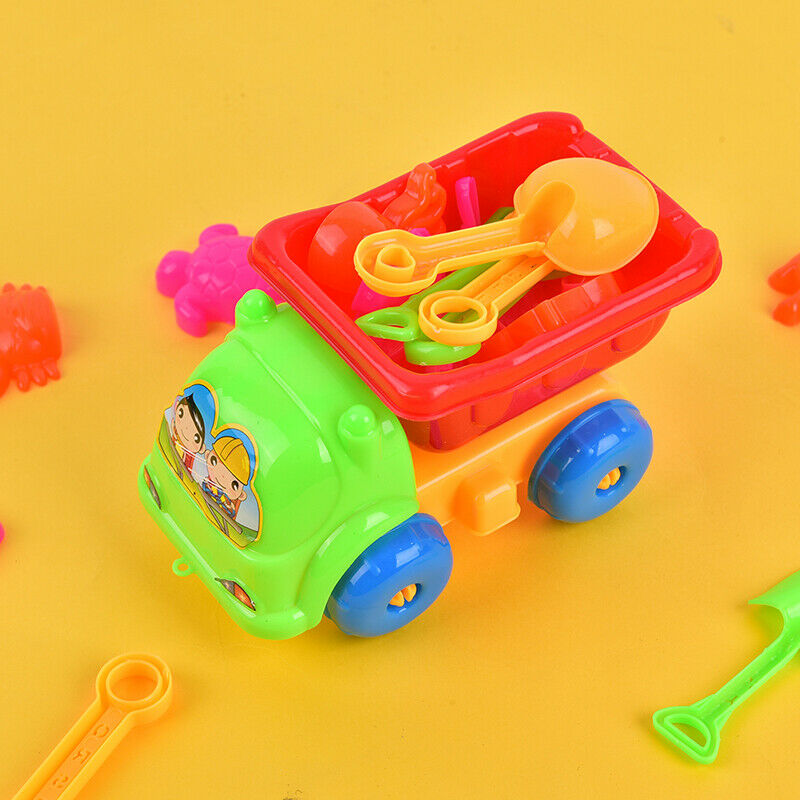 New 11 Pieces Set Small Beach Toys Summer Play house car Kids Baby Child .l8