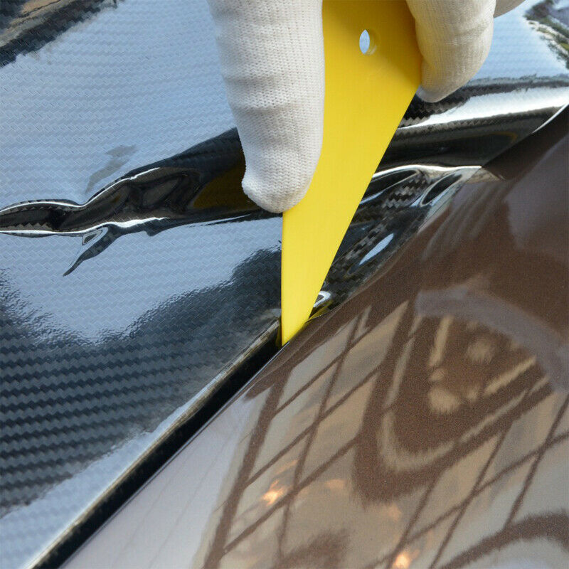11PCS Car Film Wrapping Tool Squeegee Felt Scraper Pro Cutter Razor Window Tint