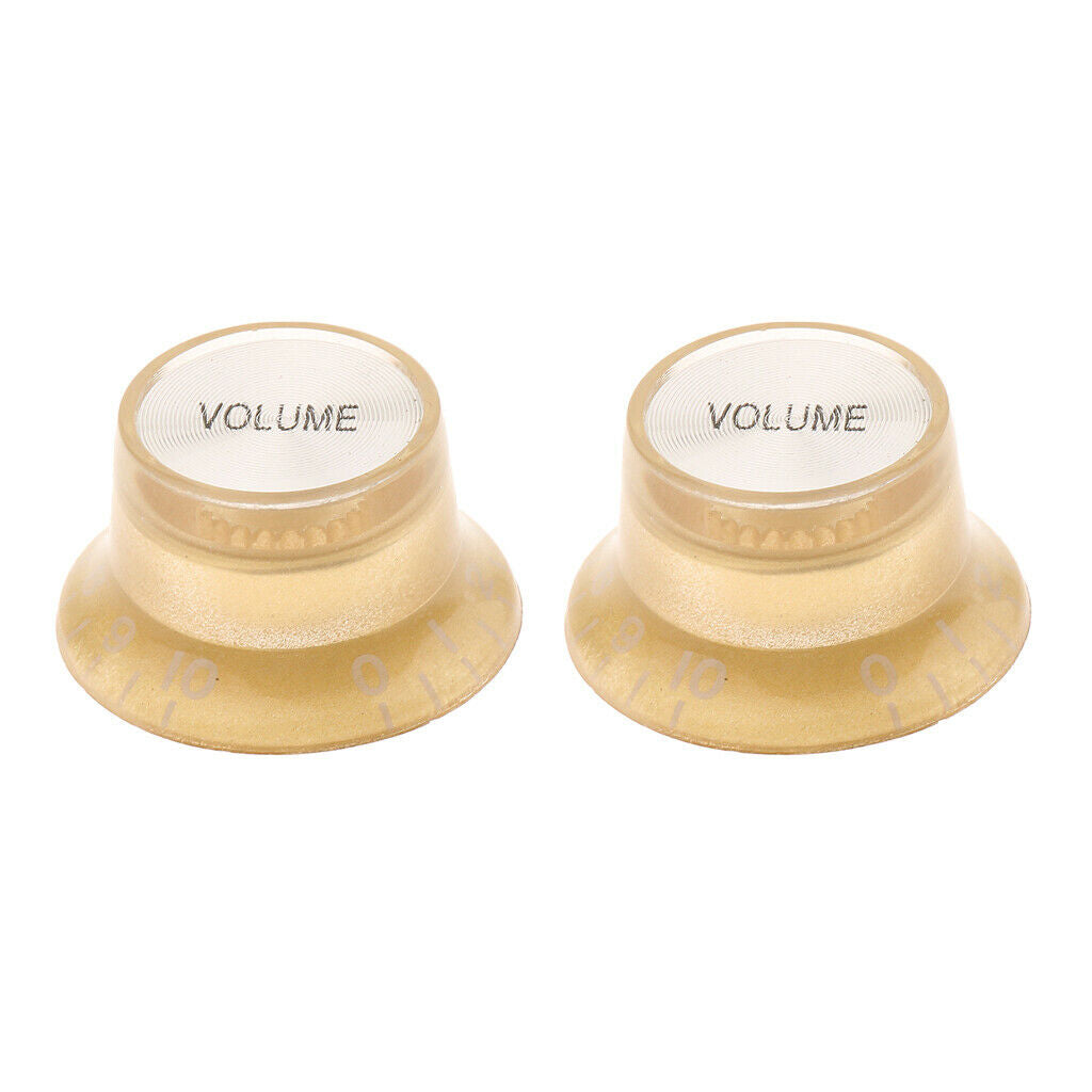 2 Pieces Electric Guitar Volume Tone Control Knobs Volume Knob
