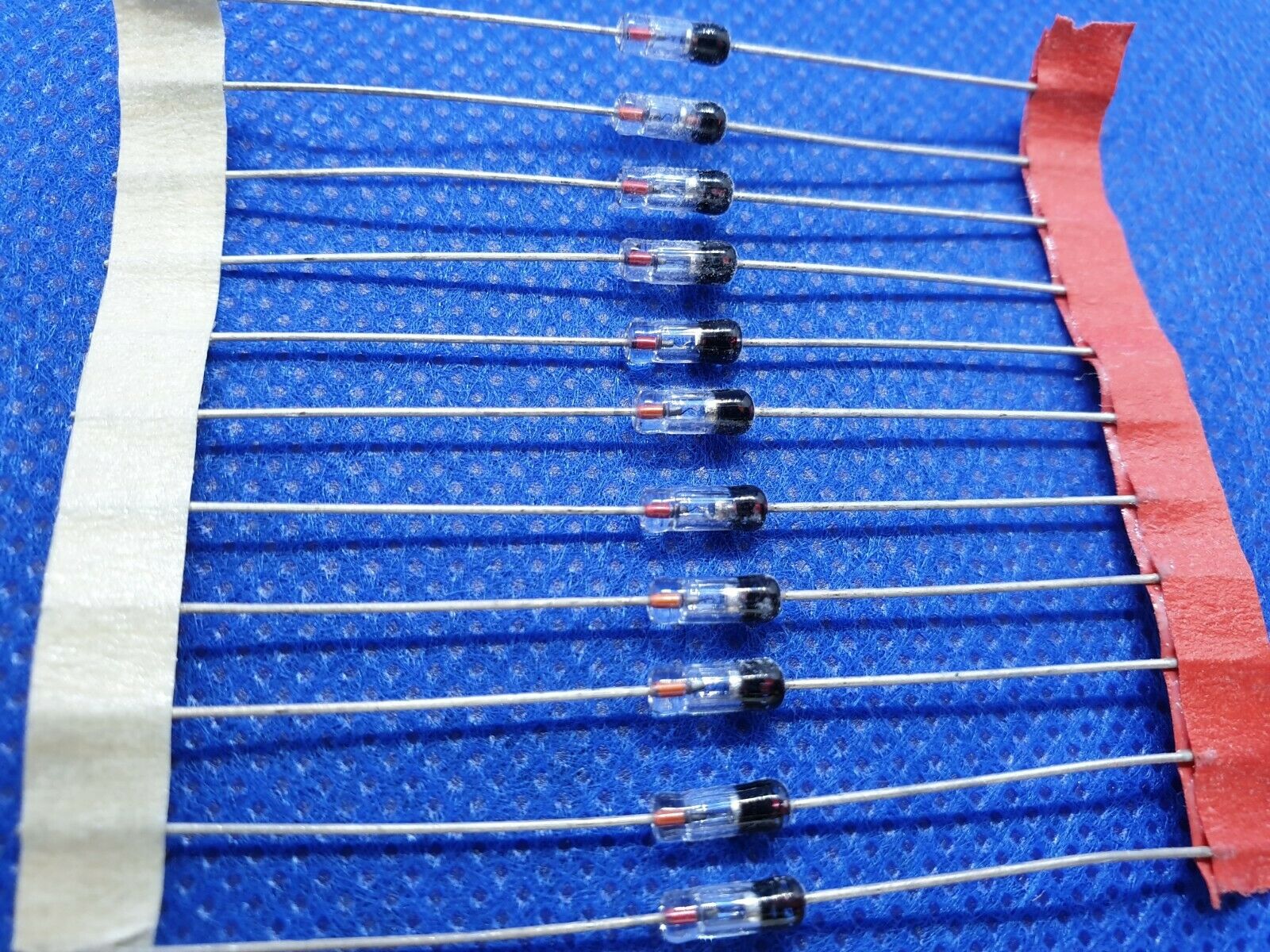 20x NOS 1N60 Germanium Glass Diodes 1K60 THOMSON-CSF FOR HI_END AUDIO !