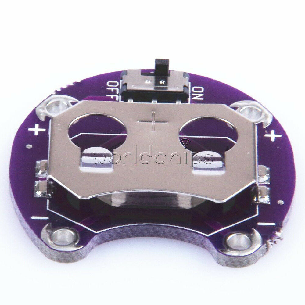 5PCS CR2032 Coin Cell Battery Holder Module for Arduino LilyPad