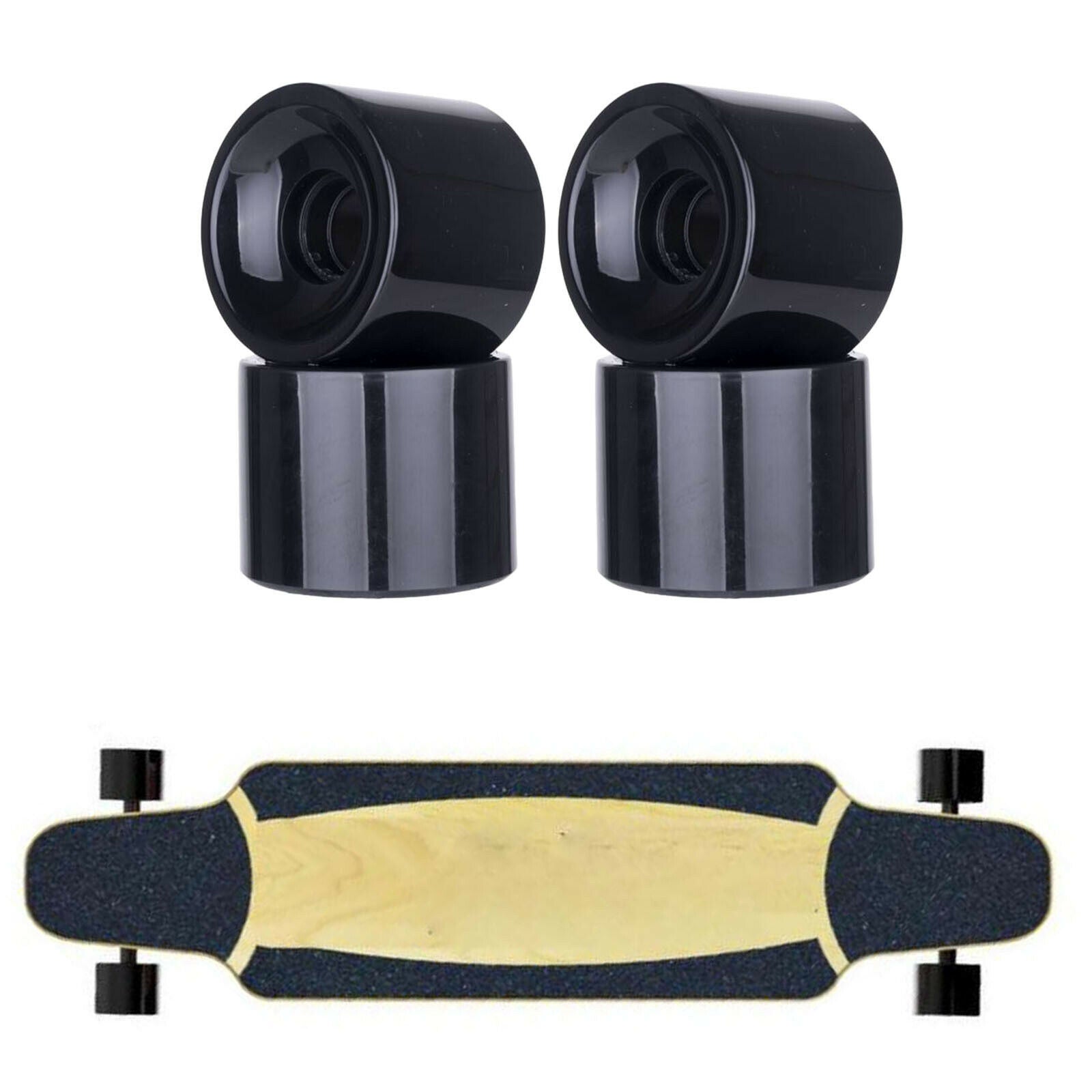 4Pcs Skateboard Wheels Longboard PU Roller Cruiser Decks Maintenance Wheel