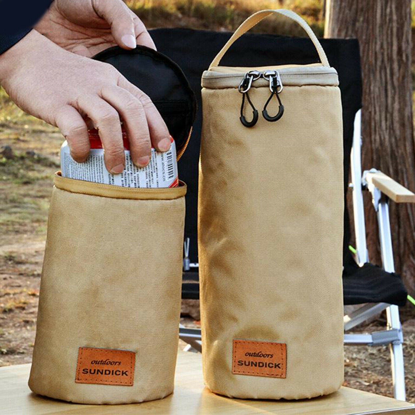 Gas Cylinder Protect Bag G2 Flat Gas Pouch Camping Protection Accessories