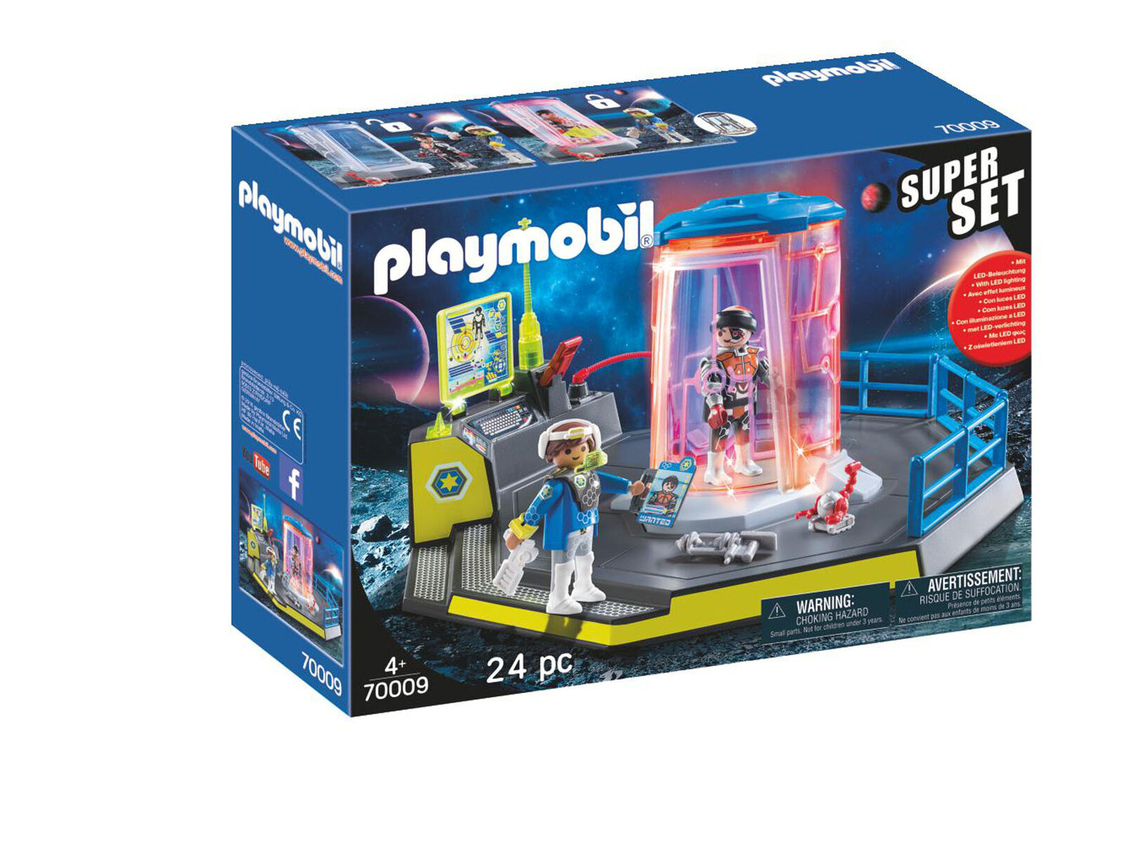 70009 Playmobil Super Set Galaxy Police Rangers Suitable for ages 4 years and up