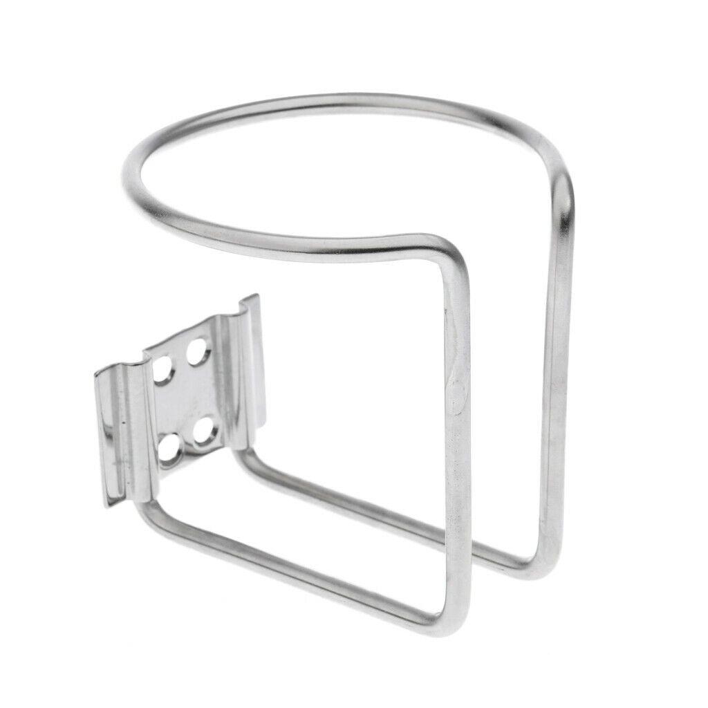 Stainless Steel Boat Cup Drink Holder For Marine Yacht Truck RV Car Trailer