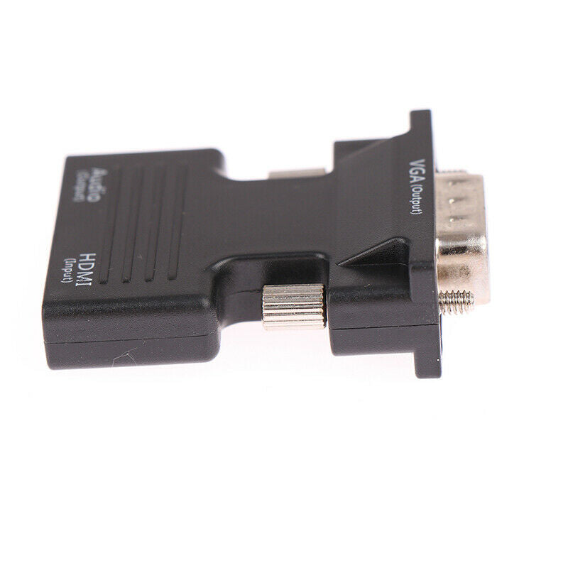 VGA Cable Female HDMI to Male VGA Converter Digital Audio Cable Video Conver DF