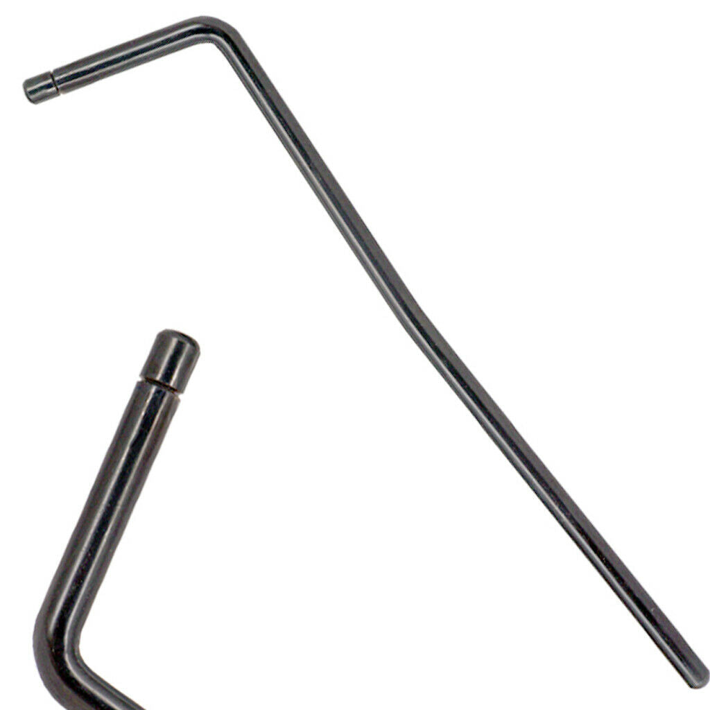 5.2mm Diameter Direct Insertion Electric Guitar Tremolo Arm Whammy Bar-Black