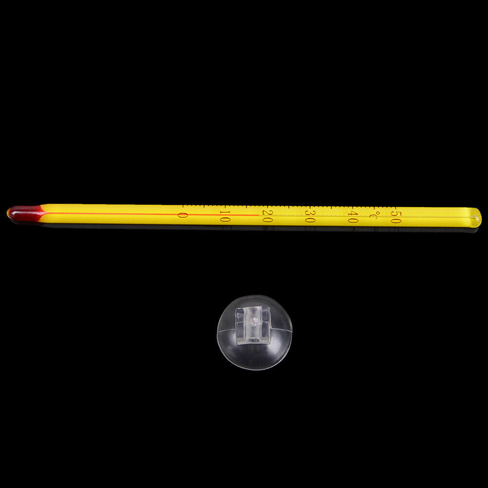 1Pc tube aquarium fish tank tools thermometer temperature submersible suct D Lt